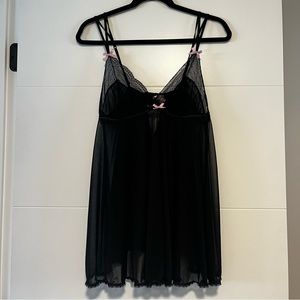 La Vie En Rose | Babydoll Lingerie Chemise